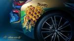 BMW i8 Roadster 4 Elements Art Car by Milan Kunc 2019 года